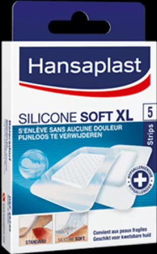 HANSAPLAST Silicone Soft XL (5 stuks)
