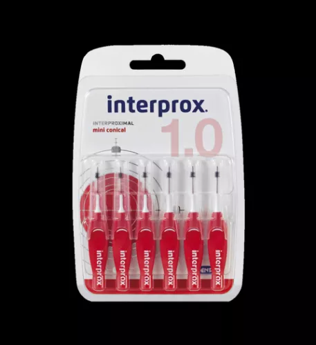 INTERPROX Premium Mini Conisch Interdentale borstel (6 stuks)