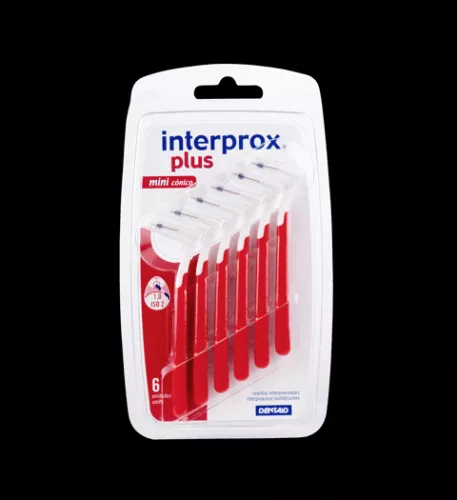 INTERPROX Plus Mini Conisch Interdentale borstel (6 stuks)