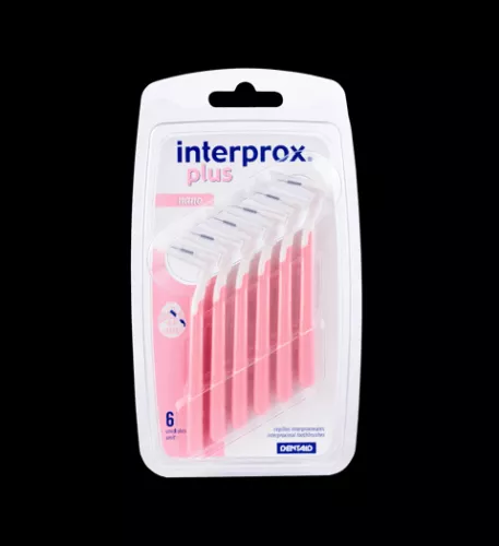 INTERPROX Plus Nano Interdentale borstel (6 stuks)