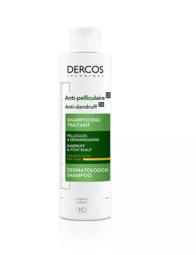 Dercos Anti-roos Shampoo Droog Haar (390ml)