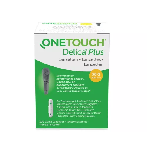 ONETOUCH Delica Plus lancetten (100 stuks)