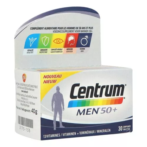 Centrum Men 50+ (30 tabletten)