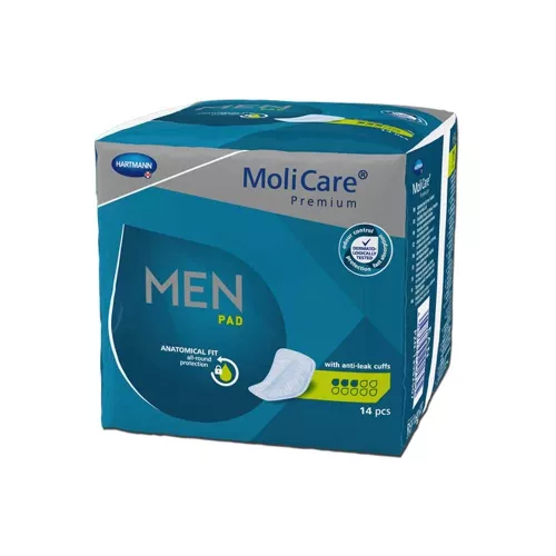 MoliCare Premium men pads 3 drops