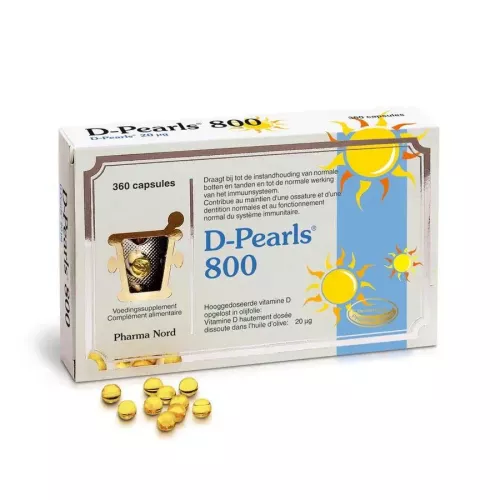 D pearls 800 (360 capsules)