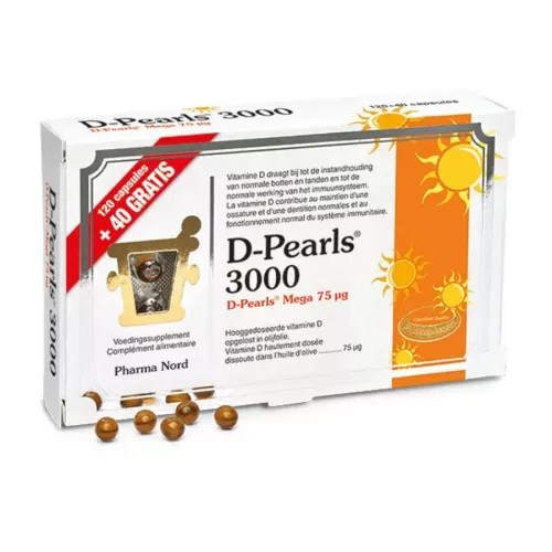 D pearls 3000 (120 + 40 gratis capsules)