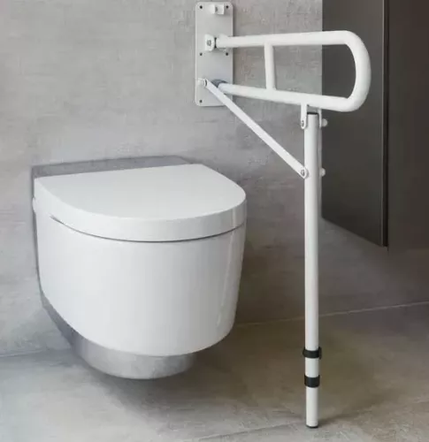 ADVYS Opklapbare toiletbeugel met steun
