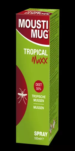 Moustimug Tropical Maxx DEET 50% spray (100 ml)