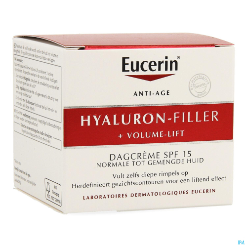 EUCERIN Hyaluron-Filler + Volume-Lift Dagcrème normale tot gemengde huid (50ml)