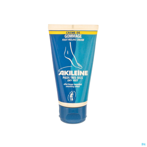 Akileine Blauw Voetcrème Peeling Tube (75ml)