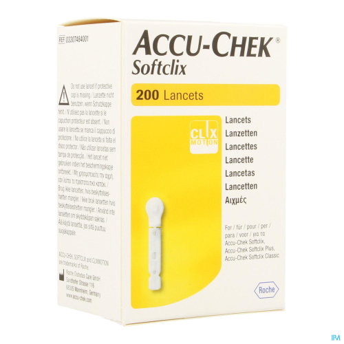 ACCU-CHEK Softclix Lancetten (200 stuks)