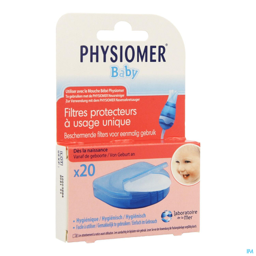 Physiomer Baby Filters (20 stuks)