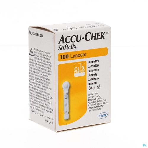ACCU-CHEK Softclix Lancetten (100 stuks)