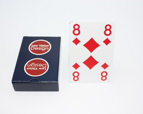 LOW VISION Speelkaarten (2 Sets)
