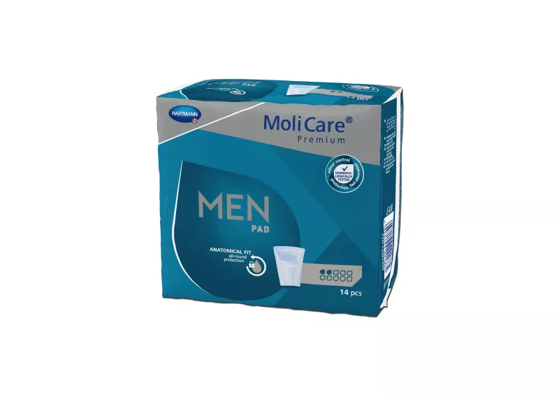 MoliCare Premium men pads 2 drops