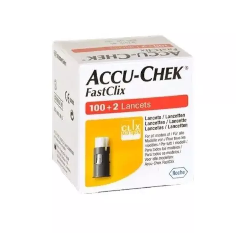 ACCU-CHEK Fastclix Lancetten (102 stuks)