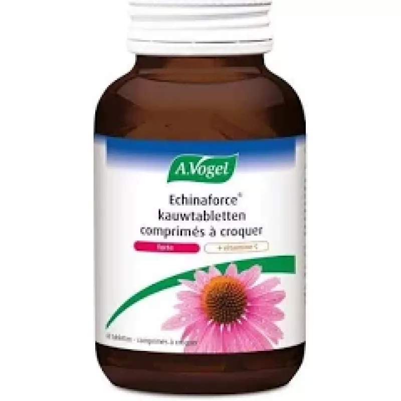 A.Vogel Echinaforce + Vitamine C framboos (60 tabletten)