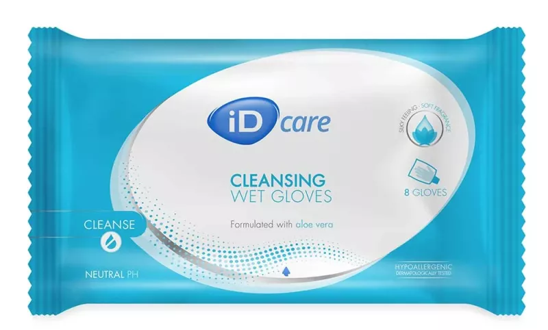 iD Care Vochtige washandjes (8 stuks)